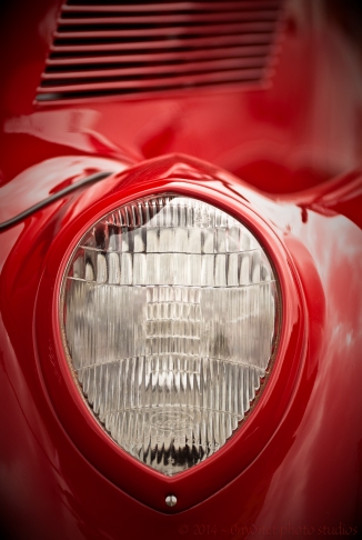 1937 Ford Headlight Detail